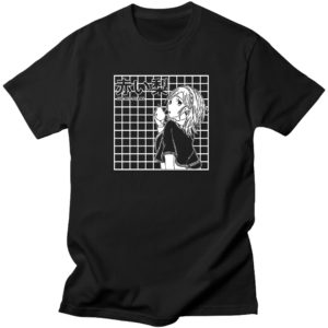The Red Pears - Anime Black Tee Mock